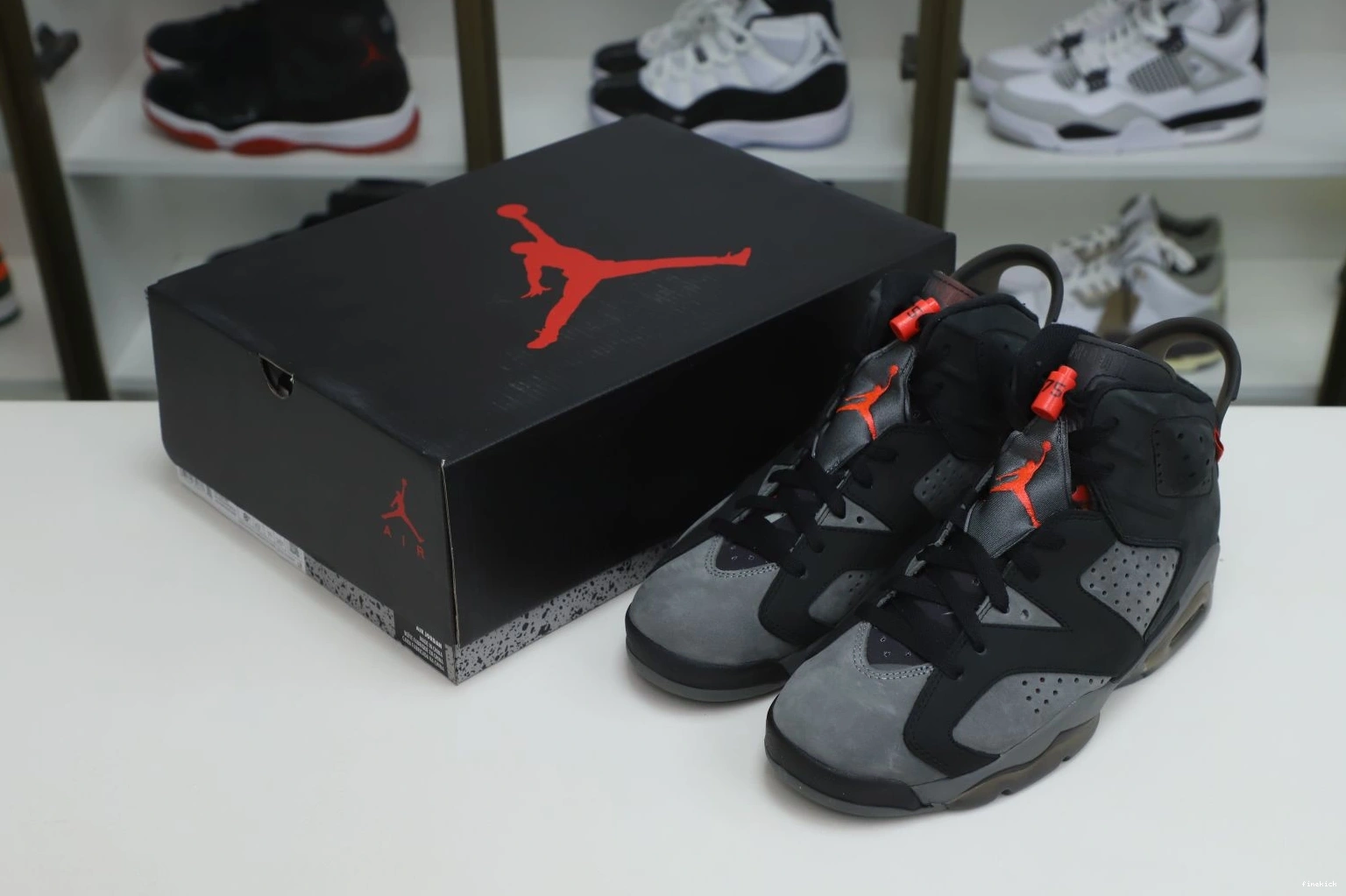GREY' 6 JORDAN X RETRO AIR PARIS SAINT-GERMAIN 'IRON 0925